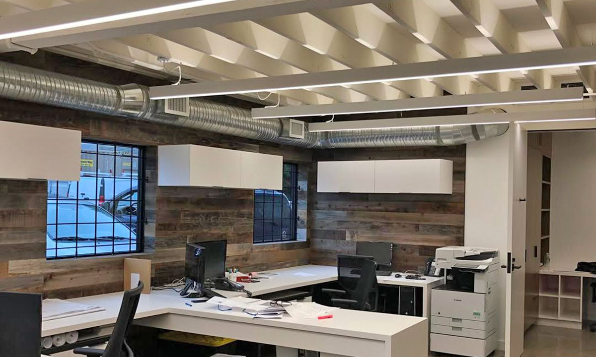Recent TBI Management Project - Millwork company office