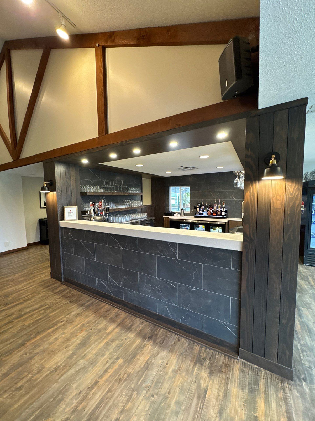Renovation project at Redwood Golf Course Bar